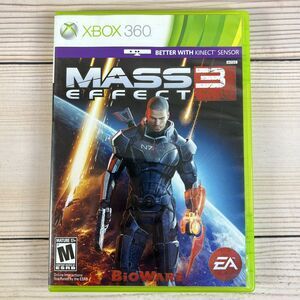 Mass Effect 3 (Xbox 360 Kinect, 2012) - 2 Disc CIB Complete Game -Tested/Working